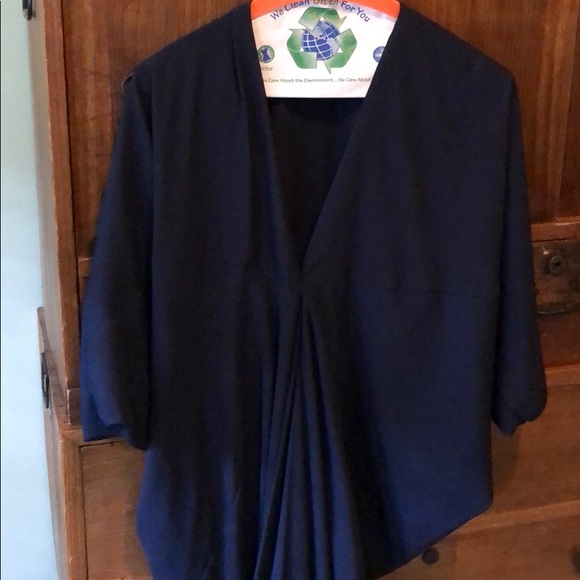 De Philo Navy kimono dress - Picture 2 of 3